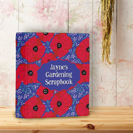 Red Poppies Hand-illustrated Floral Pattern