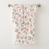 Red Poppies in Scandinavian Style バスタオルセット (インサイチュ)