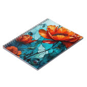 Red Poppies Notebook Journal ノートブック (左側)
