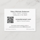 Red Poppy Art 2022名刺 名刺 (正面)