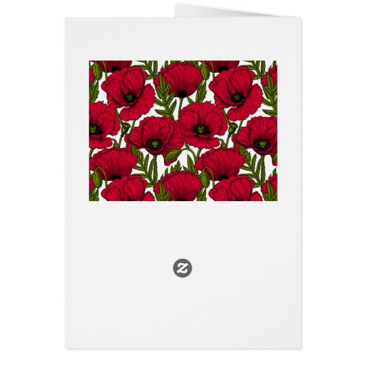 Red Poppy garden 2 (裏面)