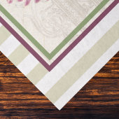 Red Purple Hyacinth n Gold Stripes Botanical Art  薄葉紙