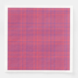 Red Purple Plaid Pattern