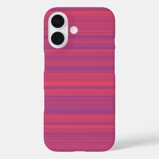 Red Purple Stripes Seamless Pattern Case-Mate iPhoneケース (裏面)