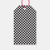 Red Race Car Birthday Any Birthday Party  ギフトタグ (裏面)