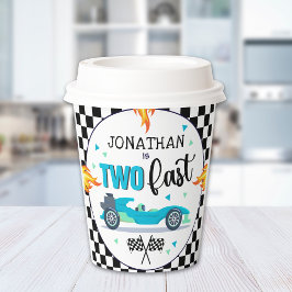 Red Racer Birthday Party for Toddler Boy 紙コップ