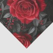 Red Red Roses Skull – Decoupage Paper 薄葉紙 (詳細)