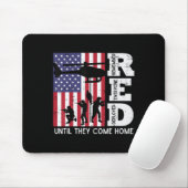 RED Remember Everyone Deployed Flagヘリコプターメモリ マウスパッド (マウス)