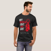Red Ribbon Brother In Law鬱血性ハート障害 Tシャツ (正面フル)