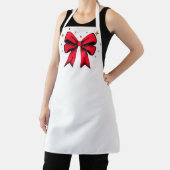 Red Ribbon cooking / medical wear Apron エプロン (インサイチュ)