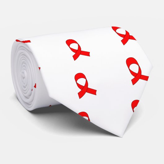 Red Ribbon Drawing ネクタイ (ロール)