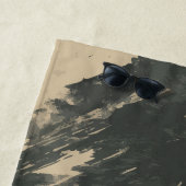 Red Riding Hood Wolf Beach Towel – Dark Fairy Tale ビーチタオル (インサイチュ)