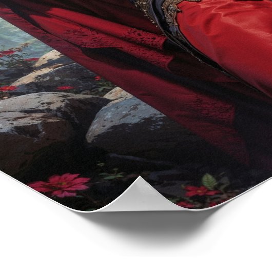 Red Riding Huntress with Wolves Poster ポスター (角)