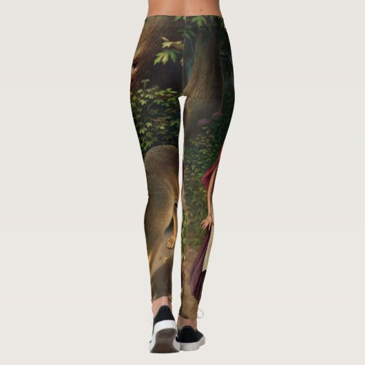 Red-Ridinghood and the wolf by William Beard レギンス (裏面)