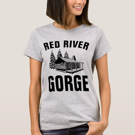 RED RIVER GORGE Tシャツ&フード付 Tシャツ (正面)