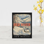 Red River New Mexico Nm Skiing Extravaganza Sd778  カード (黄色い花)