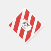 RED RN卒業パーティーのデコール、ナースナプキン スタンダードカクテルナプキン (角)