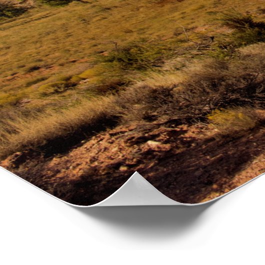 Red Rock Canyon Las Vegas Nevada ポスター (角)