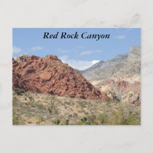 Red Rock Canyon, Mojave Desert, Near Las Vegas ポストカード