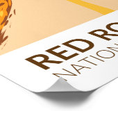 Red Rock Canyon National Conservation Area Road ポスター (角)