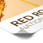 Red Rock Canyon National Conservation Area Road ポスター (角)