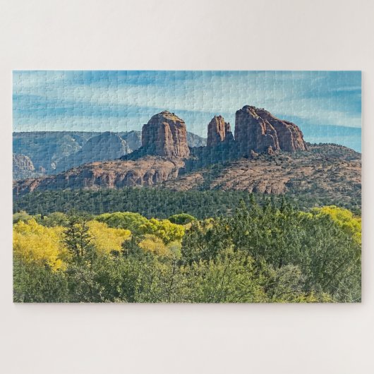 Red Rocks Sedona Arizona Landscape Scenic Puzzle ジグソーパズル (横)