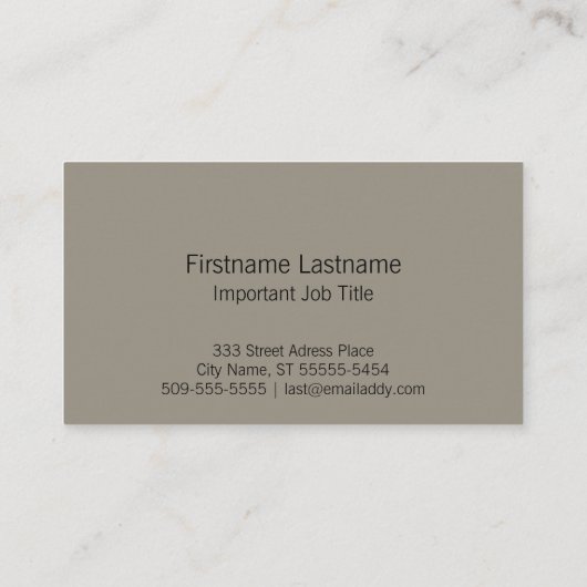 Red Rooster Farmhouse Bistro Logo Professional 名刺 (裏面)