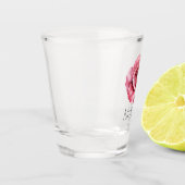 Red Rose ショットグラス (左)