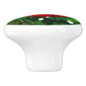 RED ROSE  セラミックノブ (側面)