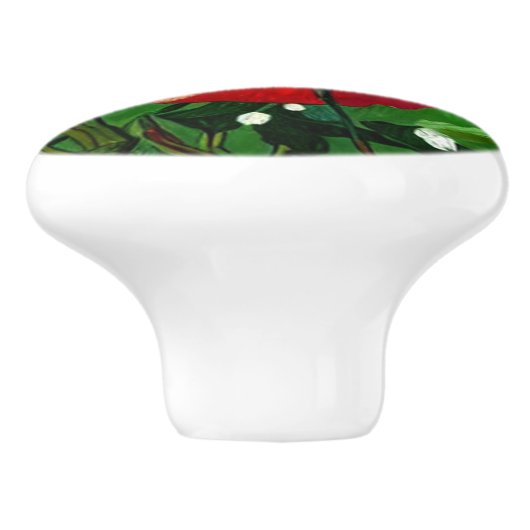 RED ROSE  セラミックノブ (側面)