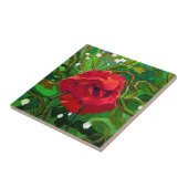 RED ROSE  タイル (側面)