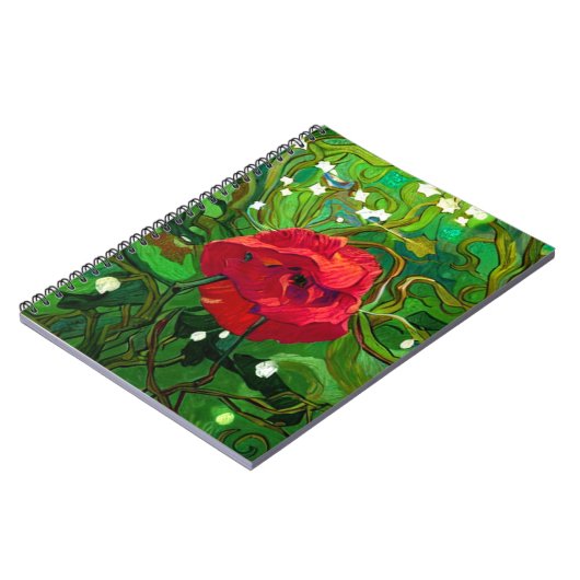 RED ROSE  ノートブック (左側)