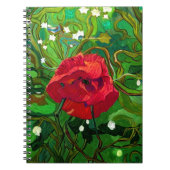 RED ROSE  ノートブック (正面)