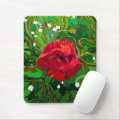 RED ROSE マウスパッド (マウス)