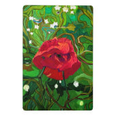 RED ROSE  ミニクリップボード (裏面)