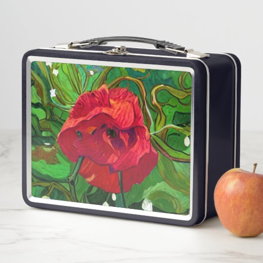 RED ROSE  メタルランチボックス (インサイチュ)
