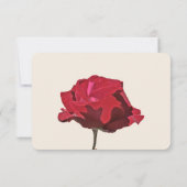 Red Rose 出欠カード (裏面)