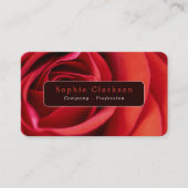 Red Rose 名刺 (正面)