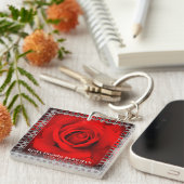 Red Rose [Acrylic Keychain] キーホルダー (正面右)