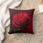 red rose background romantic design luxury クッション (ブランケット)