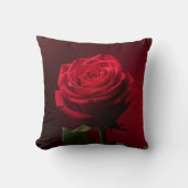 red rose background romantic design luxury クッション (正面)