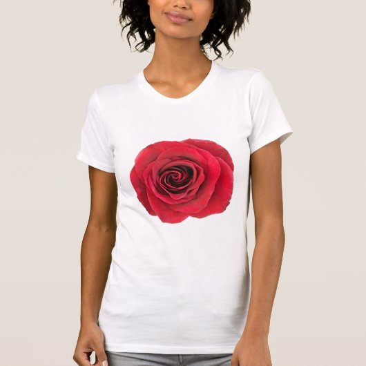 Red Rose Basic Women's Tシャツ (正面)