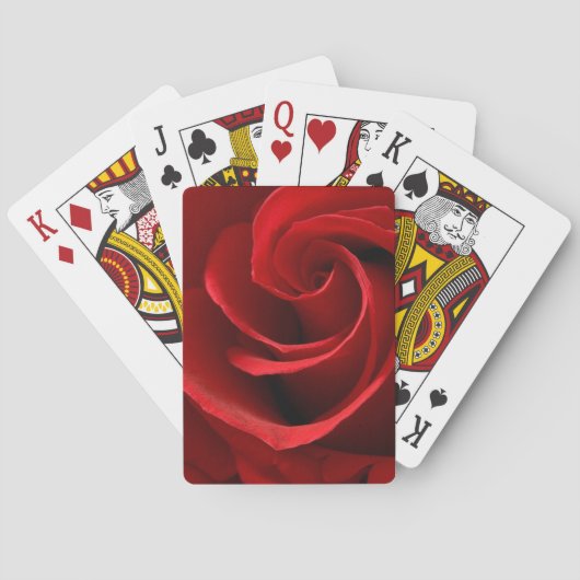 Red Rose Bicycle® ポーカー プレイイング カード (裏面)
