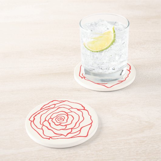 Red Rose Coaster コースター (側面)