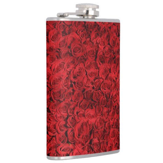 Red Rose Flowers フラスク (右)