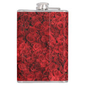 Red Rose Flowers フラスク (裏面)