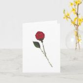 Red Rose Greeting Card カード (黄色い花)