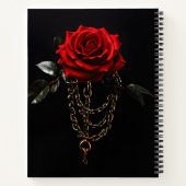 Red Rose in Chains ノートブック (裏面)