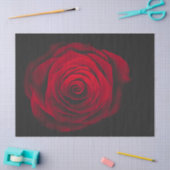 Red rose on black background vintage effect 薄葉紙 (クラフト)