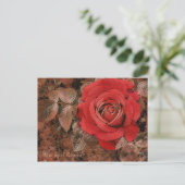 Red Rose [Postcard] ポストカード (スタンド正面)